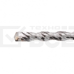 Бур по бетону, двойная спираль, Cobalt W-tip, 8x160 мм, SDS PLUS Denzel, фото3