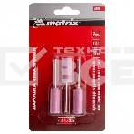 Шарошка абразивная Matrix, цилиндр удлин., 10 x 25 мм, хвостовик 3 мм, F80, 3шт., фото2