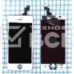 Дисплей для Apple iPhone 5S в сборе с тачскрином (AAA) белый, фото 1
