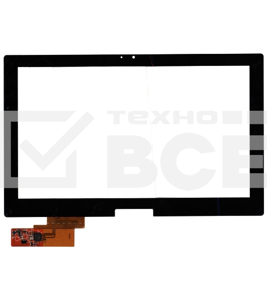 Сенсорное стекло (тачскрин) для Toshiba TCM11G04/TCM11G05 V0.1, черное