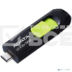 Флеш диск A-Data 32Gb Type-C UC300 ACHO-UC300-32G-RBK/GN USB3.2 черный/зеленый, фото2