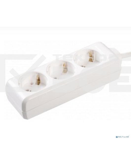 Удлинитель Iek WYP10-16-03-01-Z-17 У03 3 места 2 Р + P Е /1,5метра 3х1мм2 16А/250В IEK