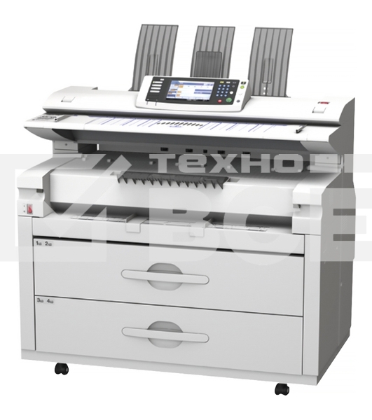 МФУ широкоформатное Ricoh MP Pro W7100SP (417284), А0, ч/б, 36