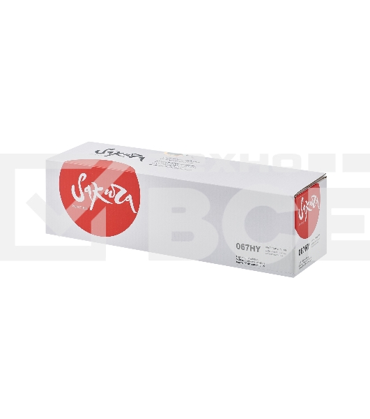 Картридж Sakura 067HY (5103C002) для Canon i-SENSYS LBP631/LBP633/MF651/MF655/MF657, желтый, 2350 к. (чип без счетчика копий)
