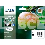 Набор картриджей EPSON C13T12954012 черный / голубой / пурпурный / желтый, фото2