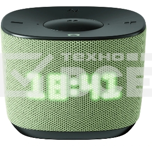 Умная колонка Sber Boom Home, 8Вт, с экраном, 1 динамик, часы, мультирум, TWS, Zigbee хаб, Wi-Fi, Bluetooth 5.0, Zigbee, Салют, фисташковый