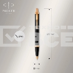 Ручка шариковая Parker IM Core K321 (CW1931666) Black GT M син. черн. подар.кор., фото6