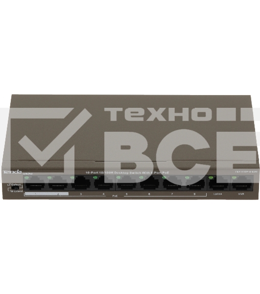 Коммутатор Tenda TEF1110P-8-63W