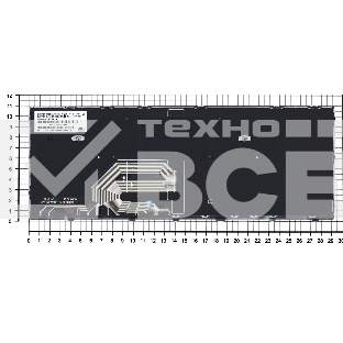 Клавиатура для ноутбука HP ProBook 640 G4 черная с серой рамкой