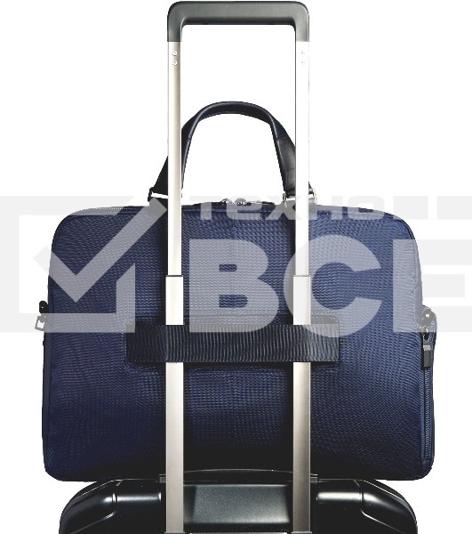Деловая сумка Piquadro Orion CA6624S136/BLU с отделением для ноутбука синий ткань/натур.кожа