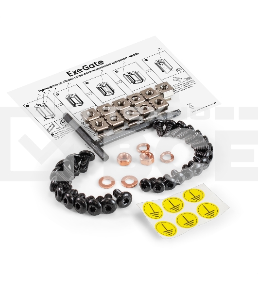 Шкаф телекоммуникационный 19' настенный 9U ExeGate EC-WM-9U.600.M.BLACK (19', 9U, 600x600x500мм (ШхГхВ), передняя дверь металл, съемные боковые панели, пыле- и влагозащита IP23, черный RAL 9004)