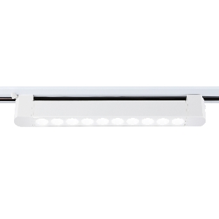 Трековый однофазный светильник Ambrella light GL6706 WH белый IP20 20W 4200K 24° 323*35*57