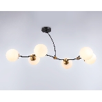 Светитльник Ambrella Light TR2555/6 BK/SB черный/бронза E27/6 max 60W 1160*600*450, фото3