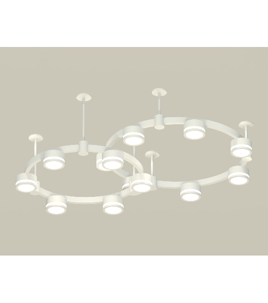 Светильник Ambrella light XR92211003/13 SWH/FR белый песок/белый матовый GX53 (A9221, A9226, C9236, C9231, N8412)