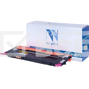 Картридж NV Print совместимый Samsung CLT-M407S Magenta для CLP-325/CLX-3185 (1000k)