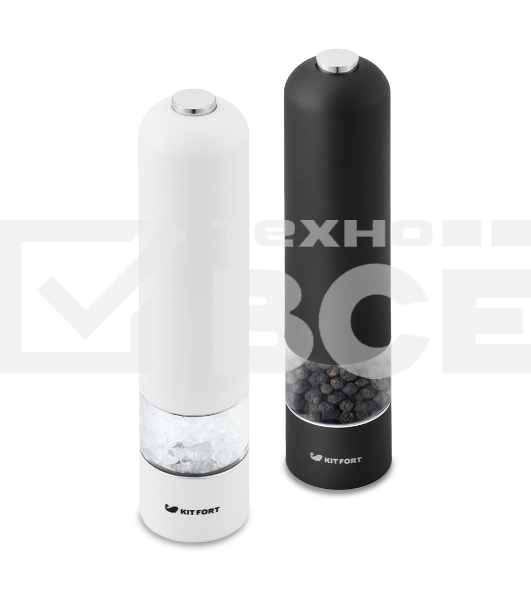 Мельница для специй Kitfort Материал пластик.Комплектация 2 шт.