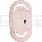 Мышь беспроводная Logitech Pebble M350 розовый, 1000 dpi, радиоканал, Bluetooth, USB, кнопки - 3, фото19