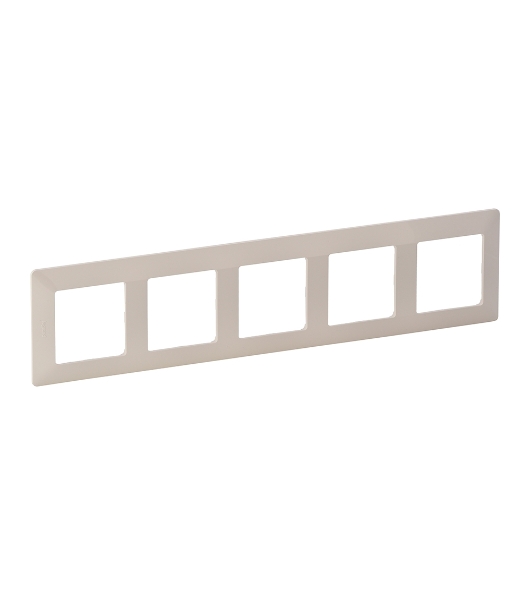 Рамка 'Слоновая кость'. 5-постовая универсальная  Valena LIFE
