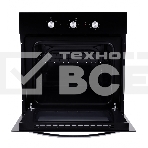Духовой шкаф электрический Hyundai HEO 6630 BG черный, встраиваемый, фото11