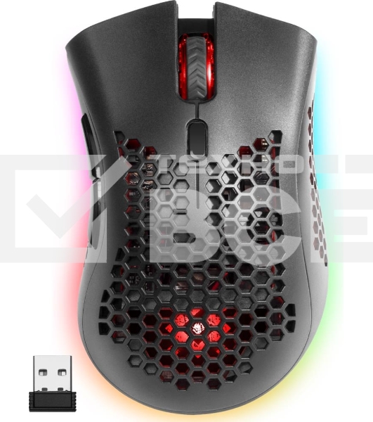 Мышь беспроводная Defender Warlock GM-709L черный, 2400 dpi, радиоканал, USB, кнопки - 8