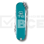 Нож перочинный Victorinox Classic Mountain Lake (0.6223.23G) 58мм 7 функций карт.коробка, фото2