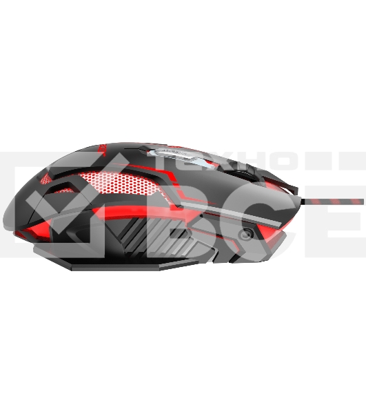 Мышь проводная Acer OMW125 черный оптическая (3200dpi) USB (6but)