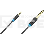 Кабель Vention аудио Jack 6,5 mm M/ 3,5 M - 1 м, фото2