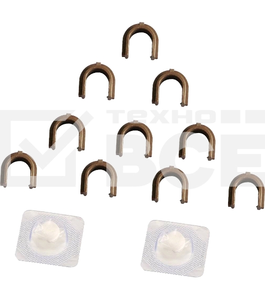 Комплект бушингов Cet CET6375R (RM1-6319-Bushing) для HP LJ Enterprise P3015/M521/M525 резинового вала (упак.:2шт)