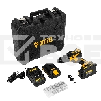 Дрель-шуруповерт аккумуляторная Denzel BLDL-IB-18-02, 18В, 2 АКБ, Кейс, фото14