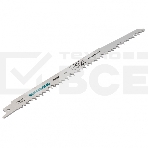 Полотна по дереву для сабельной пилы 4052 - S1531L, 210 x 5-6,5 мм, фигур. рез, 2 шт Gross, фото3