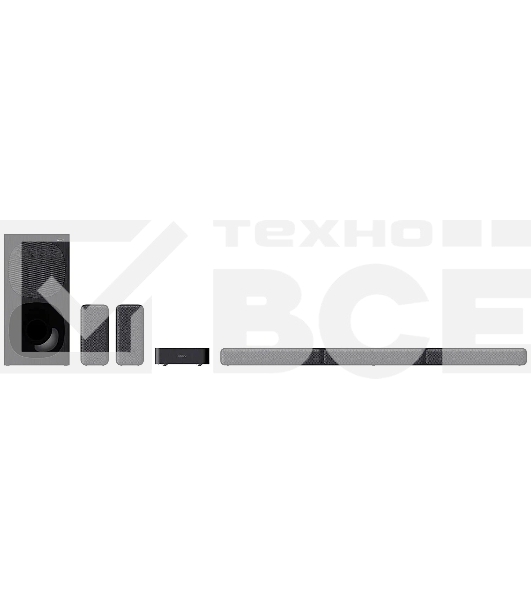 Саундбар Sony HT-S40R 5.1 600Вт черный