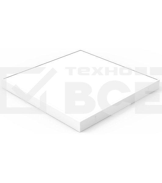 Светильник светодиодный MIR 595х595х50 35Вт 3000лм 4000К IP40 офисный встраив. накладной с опаловым рассеив. (аналог ЛВО) Gauss G1-A0-00070-01G02-2003540