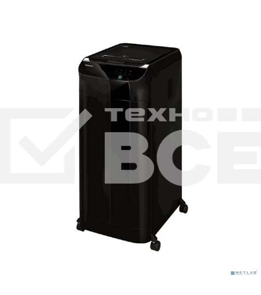 Шредер Fellowes AutoMax 550C (секр.P-4)/фрагменты/550лист./83лтр./скрепки/скобы/пл.карты/CD