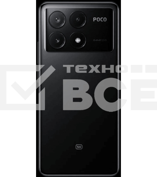 Смартфон POCO X6 Pro 5G, 12/512Gb, черный