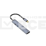 Кабель Type-C на HDMI + USB 3.1 + Type C + USB 2.0 x2 + PD, фото 1