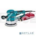 Шлифовальная машина Makita BO6030 ЭШМ,310Вт,ф150мм,4000-10000об\м,ампл-3мм,2.3кг,кор,п\сборник , фото2