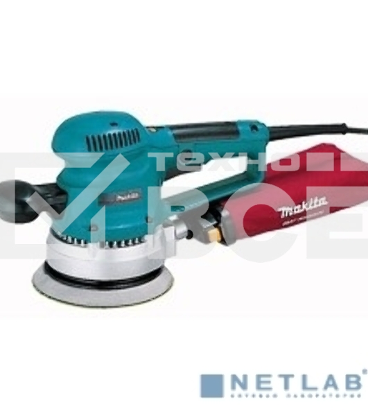Шлифовальная машина Makita BO6030 ЭШМ,310Вт,ф150мм,4000-10000об\м,ампл-3мм,2.3кг,кор,п\сборник 
