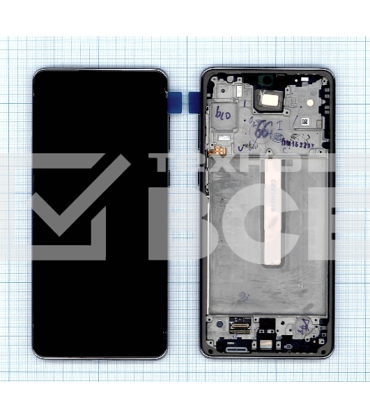 Дисплей для Samsung Galaxy A73 SM-A736B серый