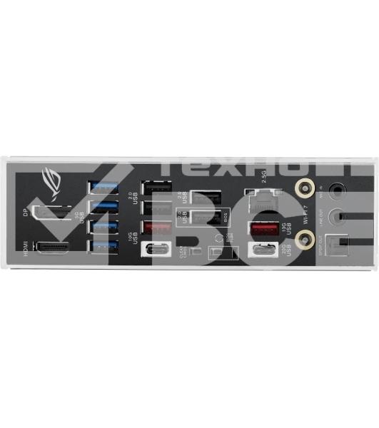 Материнская плата ASUS ROG STRIX B850-F GAMING WIFI, AM5, AMD B850, 4xDDR5, 2xSATA, 4xM.2, 1xPCIe 5.0 x16, 1xPCIe 4.0 x16, 1xPCIe x4, 1xDP, 1xHDMI, 1x2.5Gb LAN, 1xUSB-C 20Gbps, 1xUSB-C 10Gbps, 3xUSB-A 10Gbps, 4xUSB 5Gbps, 4xUSB 2.0, 3x3.5 мм, 7.1, ATX