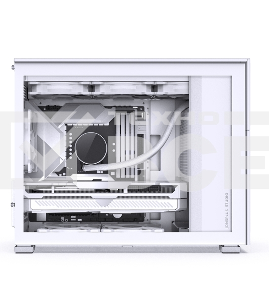 Корпус без блока питания Case JONSBO D31 MESH, Mini-Tower, TG, no fan, 1xUSB-A 3.2 + 1xUSB-C 3.2, mATX, mDTX, mITX White
