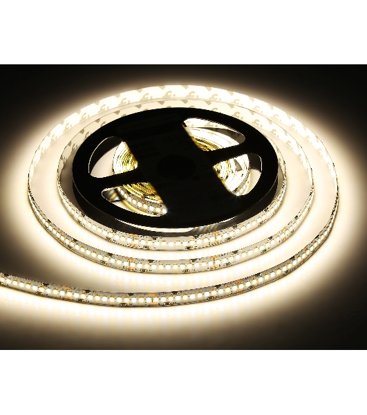 Светодиодная лента Ambrella light GS4151 2835 240Led/ 18W m/ 24V IP20 CCT 3000-6500K/5000*10*1.2mm (3 конт.)