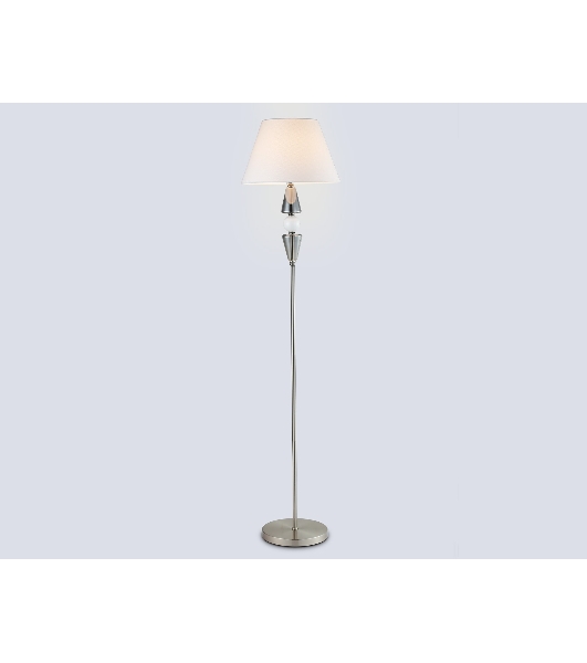 Светильник Ambrella light LH75265 SN/FR сатин никель/белый матовый E27 max 60W D360*1560
