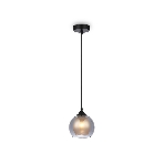 Светильник Ambrella light TR3539 BK/SM/FR черный/дымчатый/белый матовый E27 max 40W D130*800, фото4