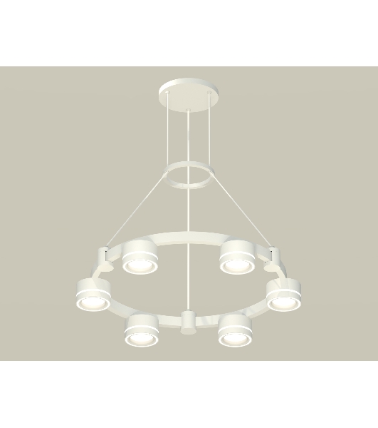 Светильник Ambrella light XR92031201/6 SWH/FR белый песок/белый матовый GX53 (A9203, C9231, N8433)