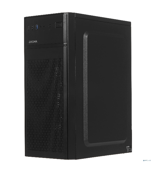 Компьютерный корпус Digma DCC-MD301 черный без БП ATX 1x80мм 4x120мм 1xUSB 2.0 1xUSB 3.0 audio