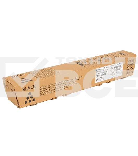 Картридж лазерный Ricoh 841817 тип MP3503 черный для Aficio MP C3003/C3503, (29500 стр)