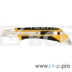 Канцелярский нож OLFA OL-L5-ALнерж.сталь пластик 1.8см, фото2