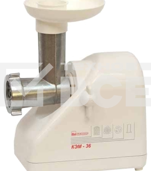 Мясорубка электрическая Белвар КЭМ-36/220-4-30, 1000 Вт, насадка для теста, колбас, шинковка, ф-ция реверс