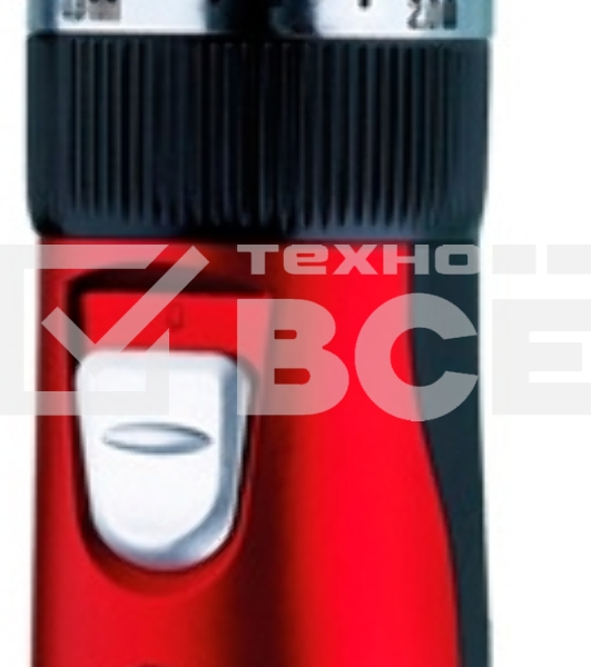 Машинка для стрижки Centek CT-2118 черный/красн