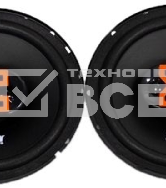 Колонки автомобильные Edge EDBX6-E1 180Вт 4Ом 16.5см (6 1/2дюйм) (ком.:2кол.) коаксиальные трехполосные